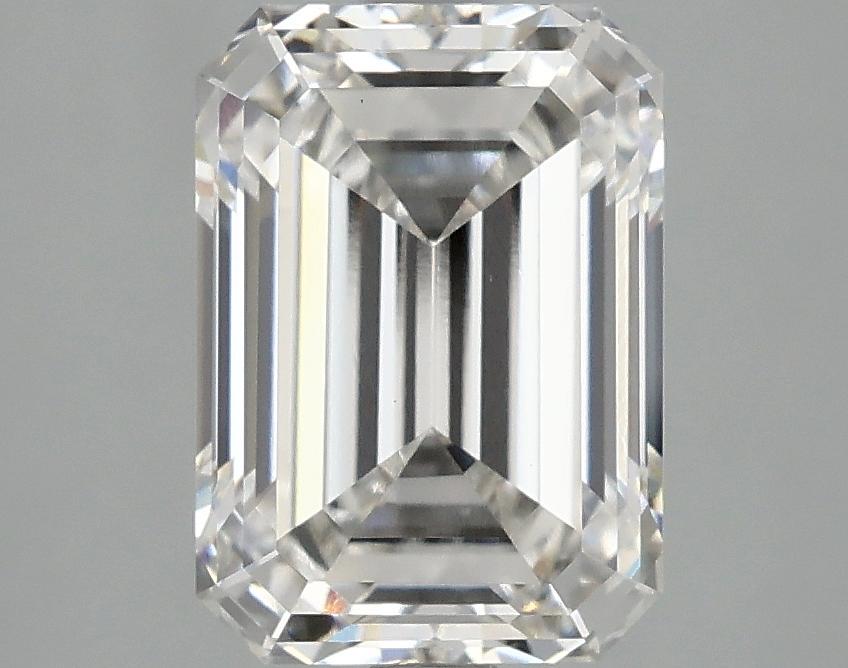 2.98 Carat Emerald Shaped Ideal Cut VVS2 IGI Certified Lab Grown Diamond