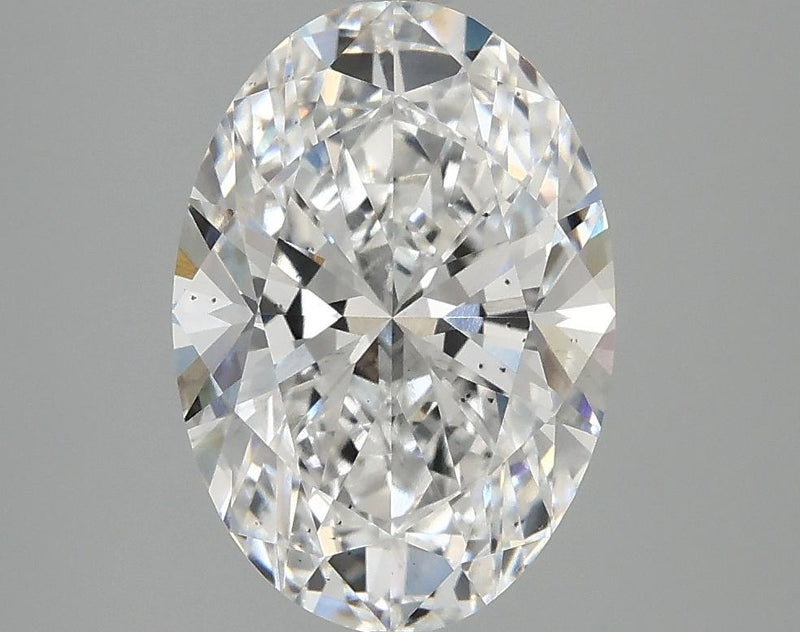 3.09 Carat Oval Shaped Ideal Cut SI1 IGI Certified Lab Grown Diamond