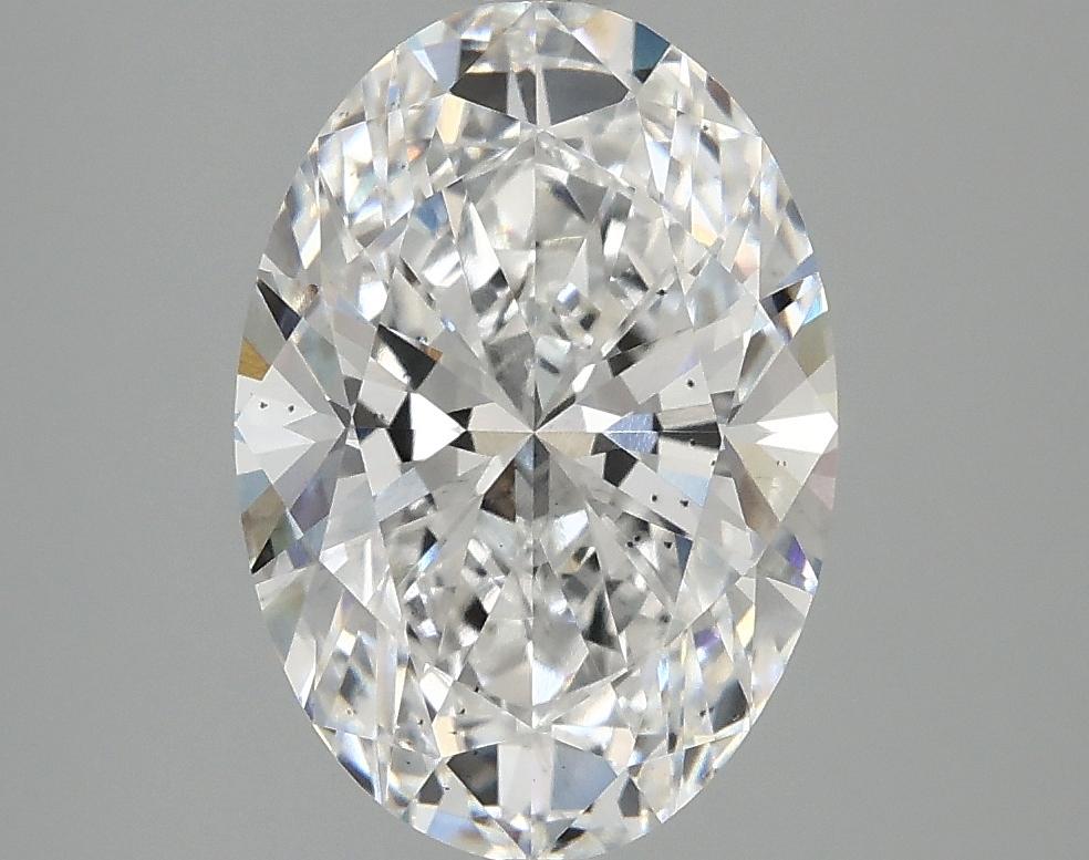 3.09 Carat Oval Shaped Ideal Cut SI1 IGI Certified Lab Grown Diamond