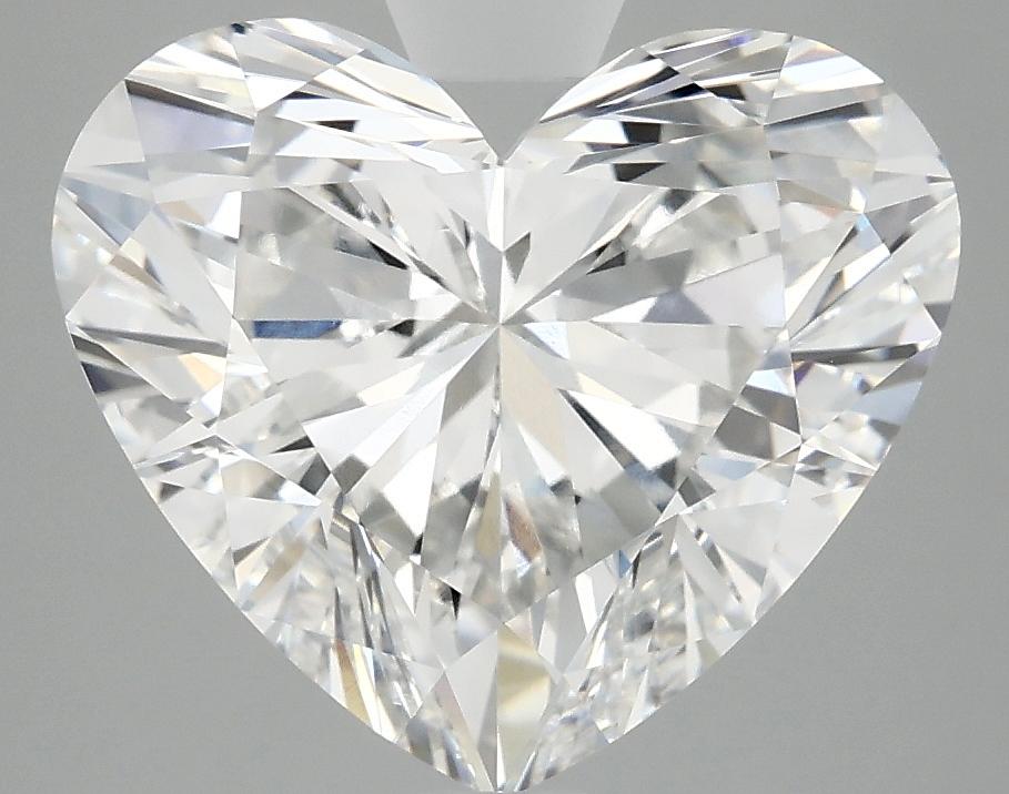 4.74 Carat Heart Shaped Excellent Cut VVS2 IGI Certified Lab Grown Diamond