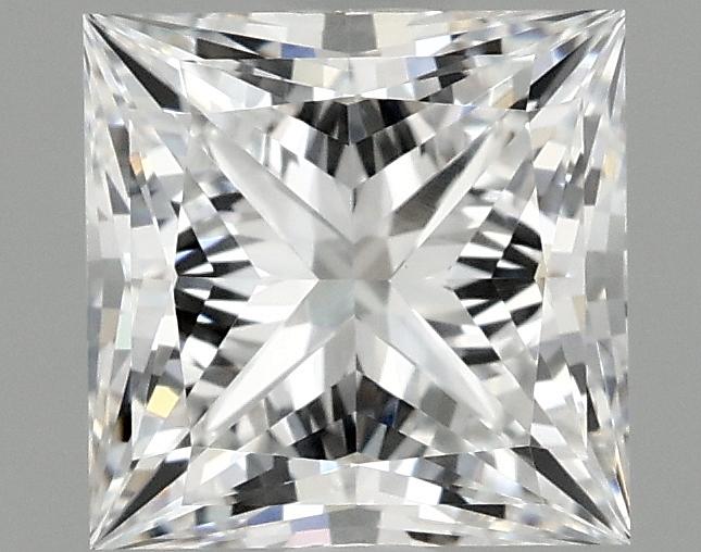 1.53 Carat Princess Shaped Ideal Cut VVS2 IGI Certified Lab Grown Diamond