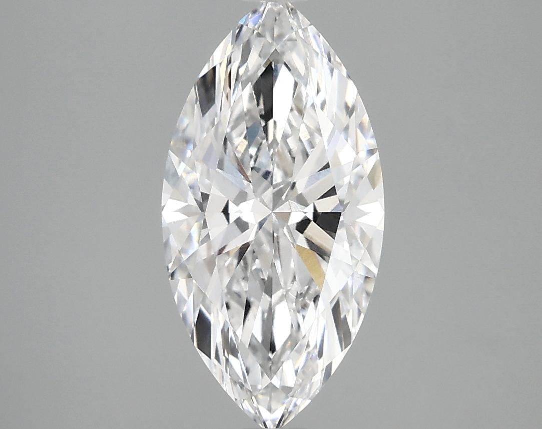 2.0 Carat Marquise Shaped Ideal Cut VVS2 IGI Certified Lab Grown Diamond