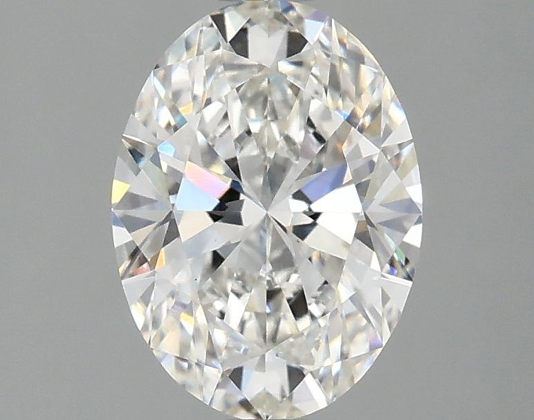 1.56 Carat Oval Shaped Excellent Cut VVS2 IGI Certified Lab Grown Diamond