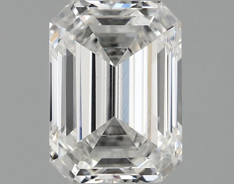 1.42 Carat Emerald Shaped Excellent Cut VS2 IGI Certified Lab Grown Diamond