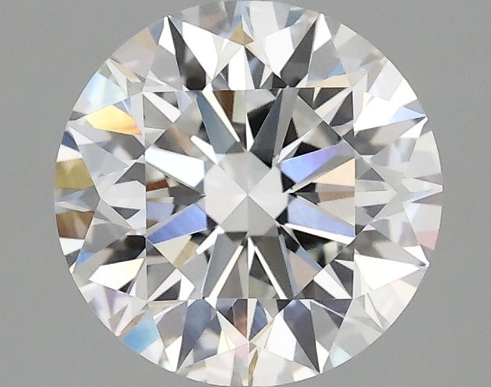 2.09 Carat Round Shaped Ideal Cut VVS2 IGI Certified Lab Grown Diamond