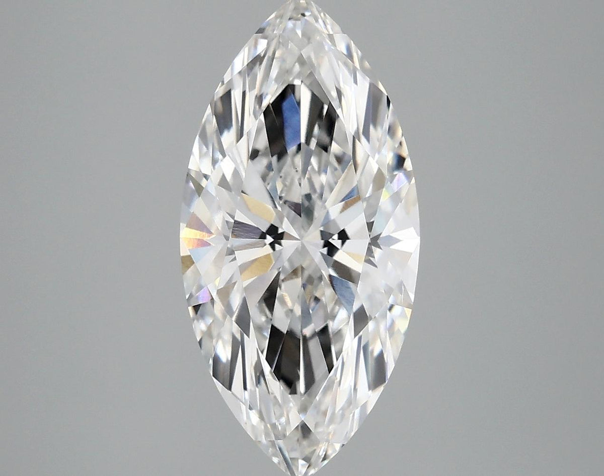 3.0 Carat Marquise Shaped Ideal Cut VS2 IGI Certified Lab Grown Diamond