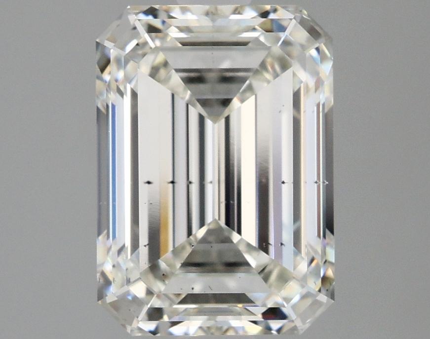 3.1 Carat Emerald Shaped Excellent Cut SI1 IGI Certified Lab Grown Diamond