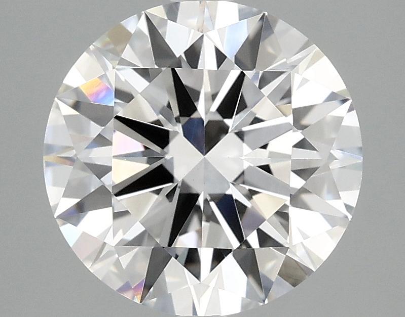 2.95 Carat Round Shaped Excellent Cut VVS2 IGI Certified Lab Grown Diamond