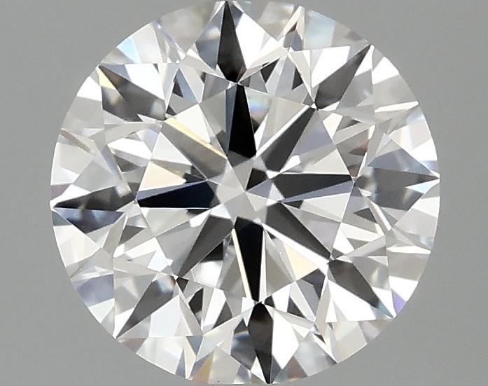 2.03 Carat Round Shaped Excellent Cut VVS2 IGI Certified Lab Grown Diamond