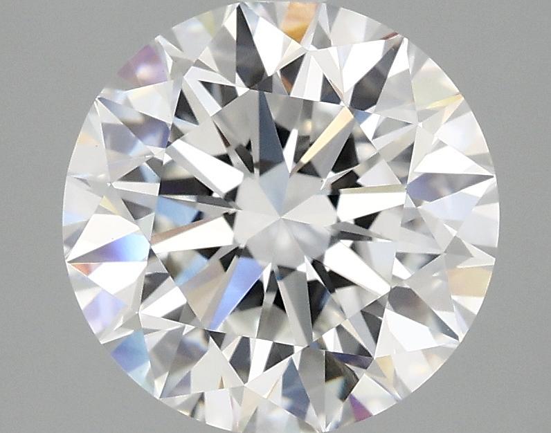 3.09 Carat Round Shaped Excellent Cut VVS2 IGI Certified Lab Grown Diamond