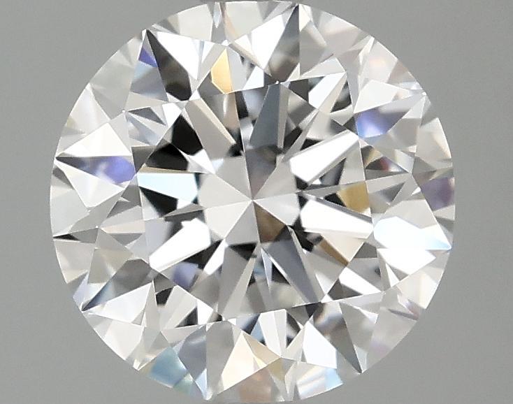 2.05 Carat Round Shaped Excellent Cut VVS2 IGI Certified Lab Grown Diamond