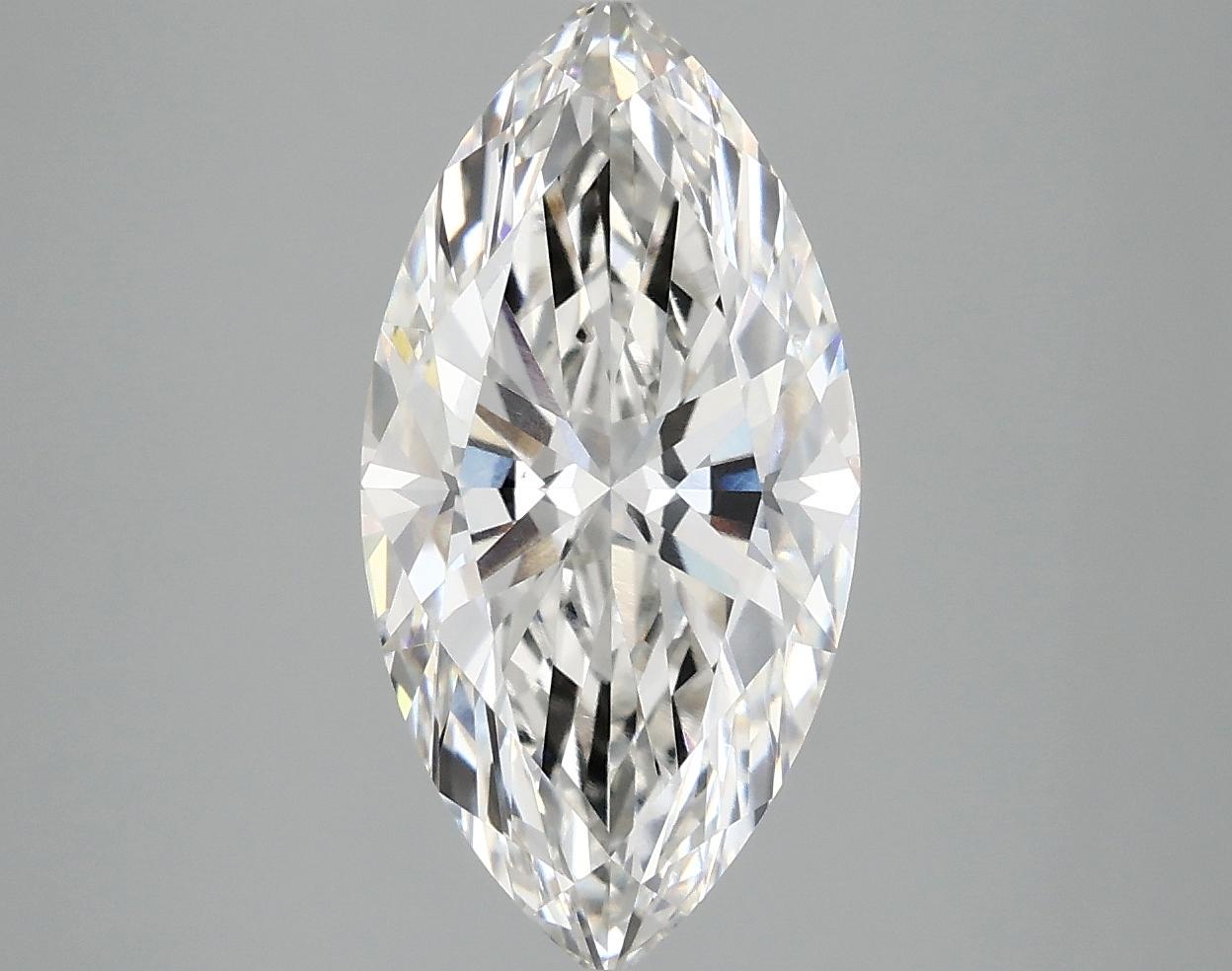 3.03 Carat Marquise Shaped Ideal Cut VS1 IGI Certified Lab Grown Diamond