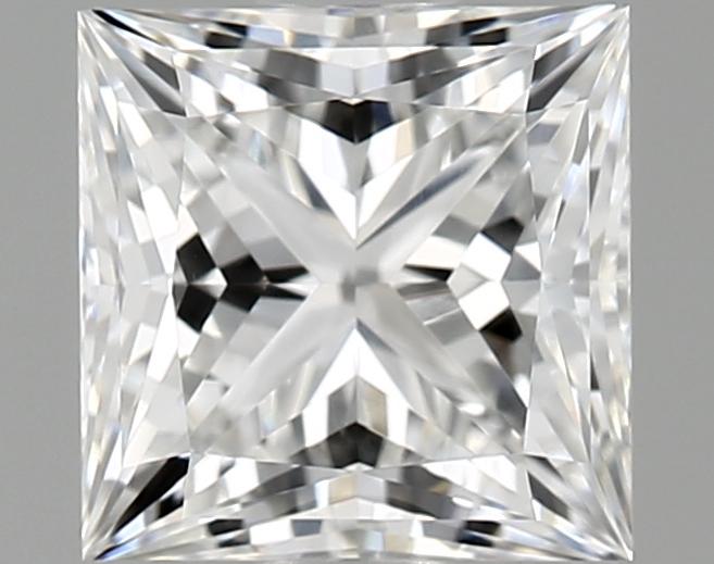 1.08 Carat Princess Shaped Ideal Cut VVS1 IGI Certified Lab Grown Diamond
