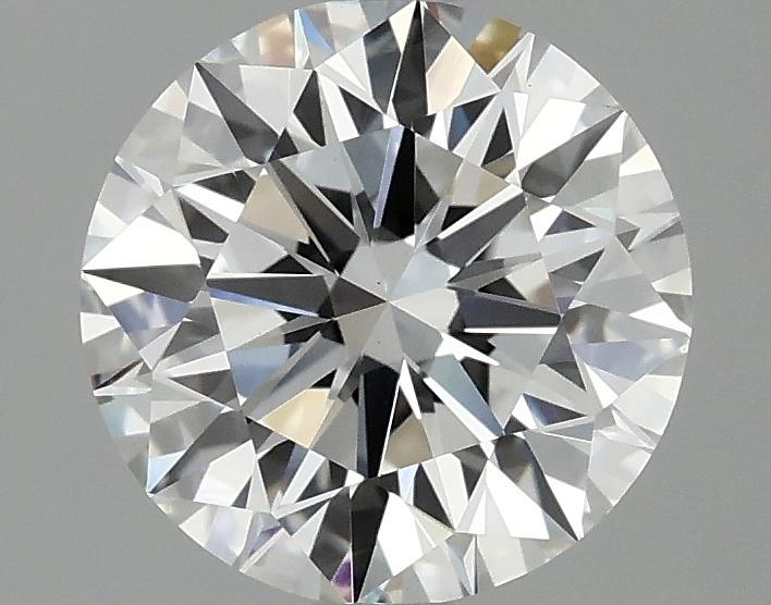 2.08 Carat Round Shaped Ideal Cut VS1 IGI Certified Lab Grown Diamond
