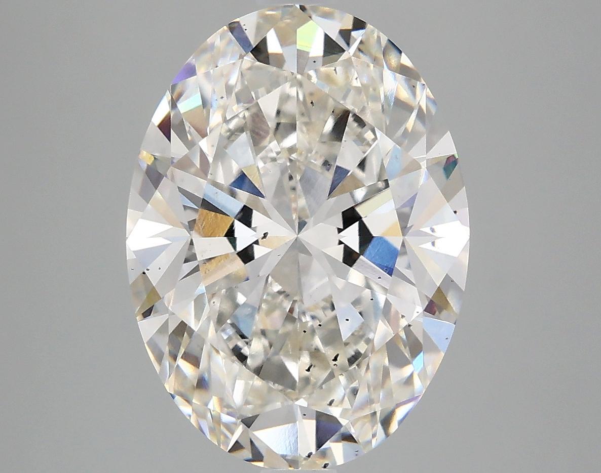 5.59 Carat Oval Shaped Excellent Cut SI1 IGI Certified Lab Grown Diamond