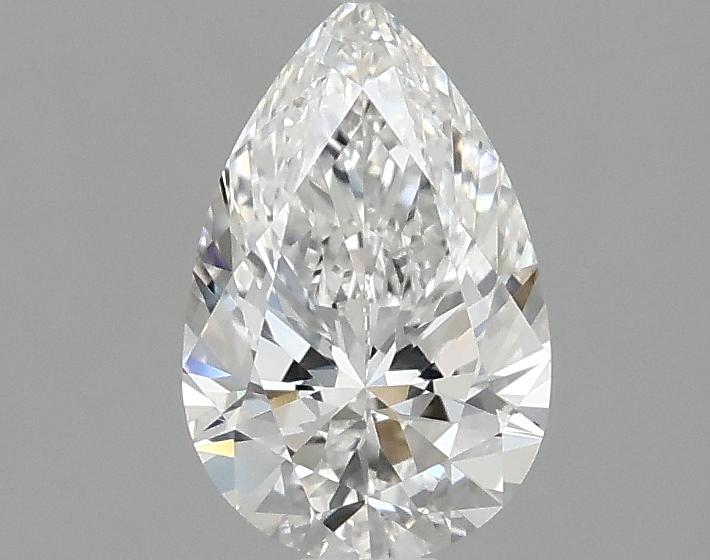 0.97 Carat Pear Shaped Ideal Cut VVS2 IGI Certified Lab Grown Diamond