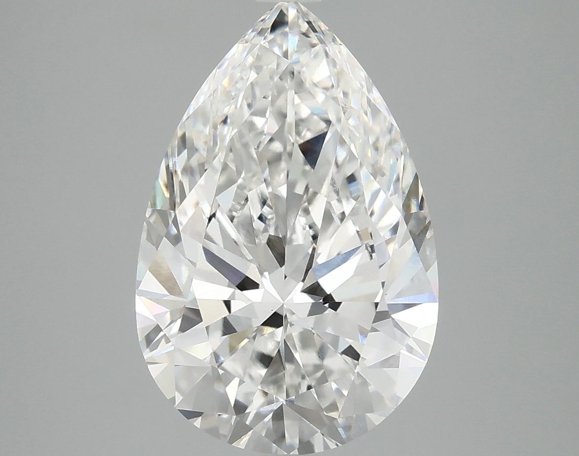 4.01 Carat Pear Shaped Excellent Cut VS1 IGI Certified Lab Grown Diamond