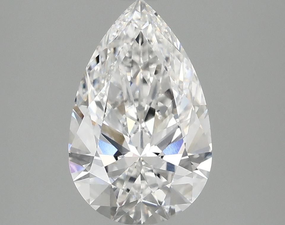 2.02 Carat Pear Shaped Ideal Cut VVS2 IGI Certified Lab Grown Diamond
