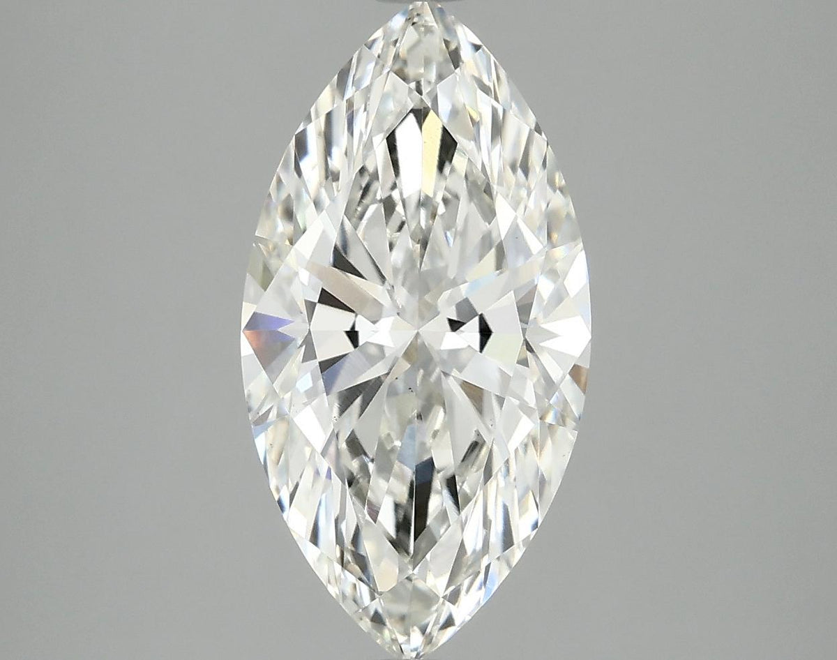 3.06 Carat Marquise Shaped Excellent Cut VS1 IGI Certified Lab Grown Diamond