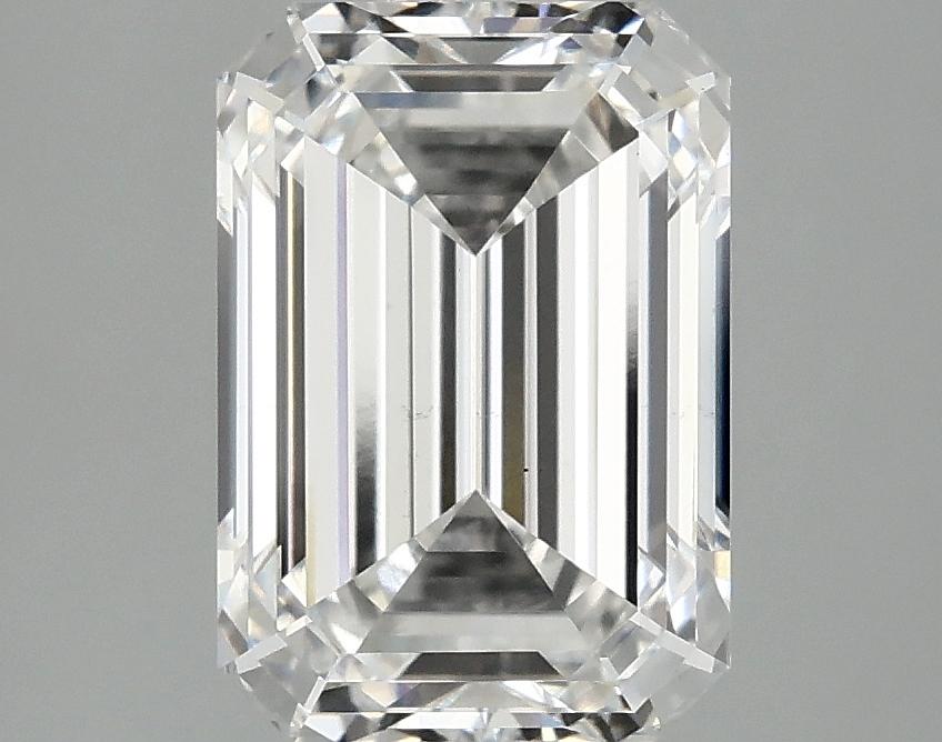3.08 Carat Emerald Shaped Ideal Cut VS2 IGI Certified Lab Grown Diamond