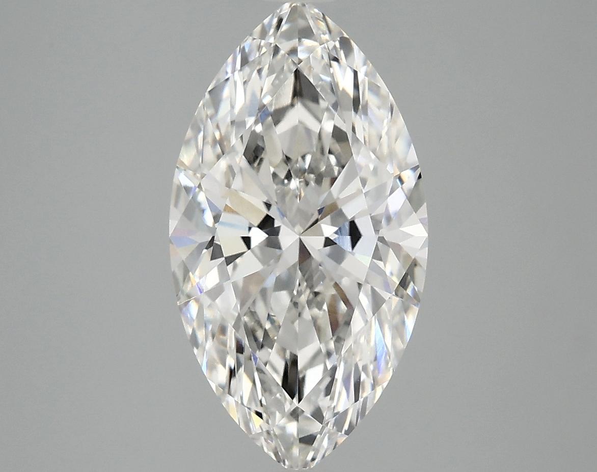 3.01 Carat Marquise Shaped Excellent Cut VVS2 IGI Certified Lab Grown Diamond