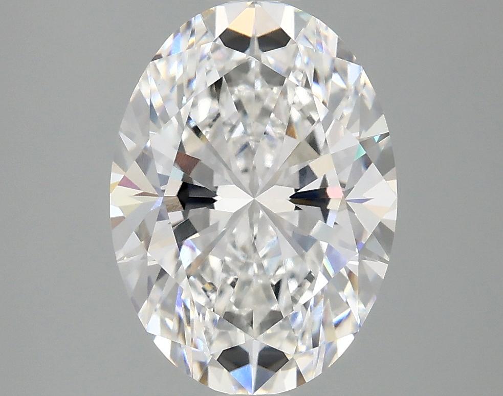 3.08 Carat Oval Shaped Ideal Cut VVS2 IGI Certified Lab Grown Diamond