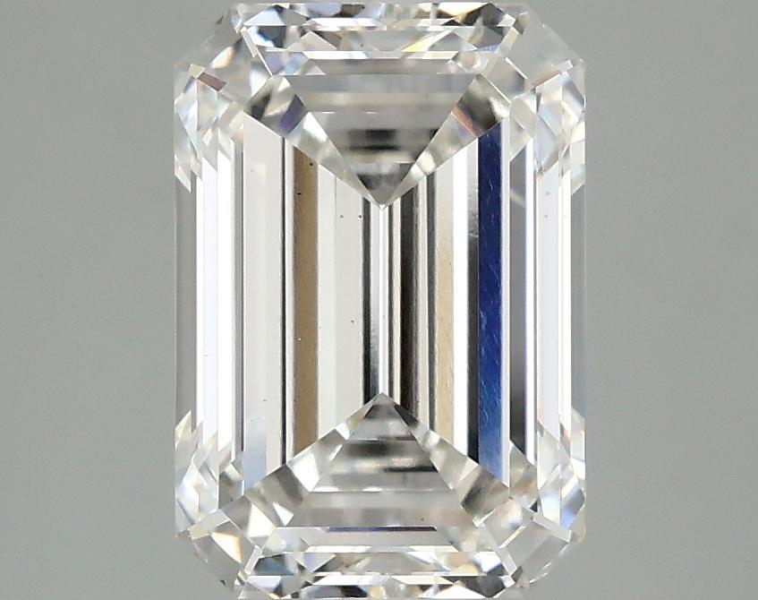 3.08 Carat Emerald Shaped Ideal Cut VS1 IGI Certified Lab Grown Diamond