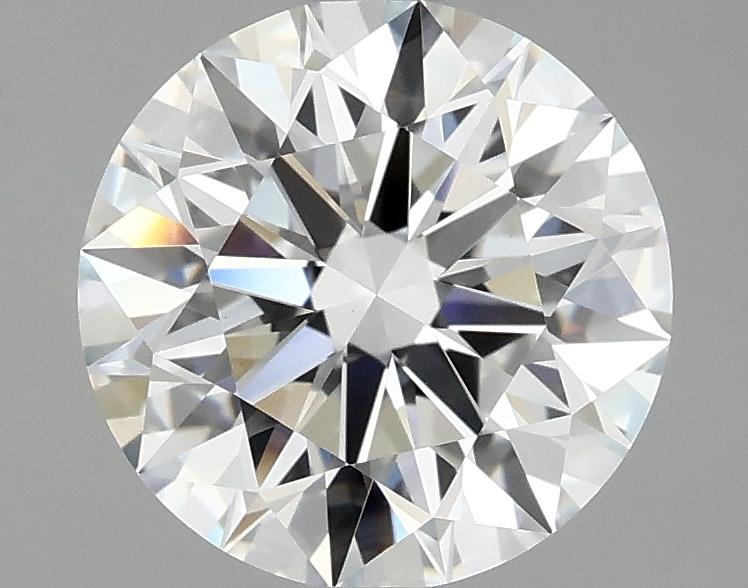2.57 Carat Round Shaped Ideal Cut VVS2 IGI Certified Lab Grown Diamond