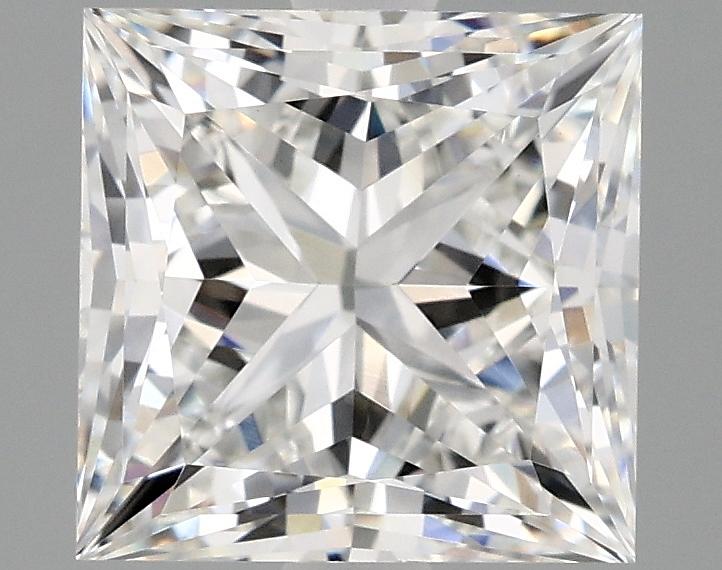 2.09 Carat Princess Shaped Ideal Cut VVS2 IGI Certified Lab Grown Diamond