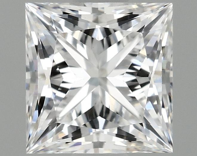 0.97 Carat Princess Shaped Ideal Cut VVS2 IGI Certified Lab Grown Diamond