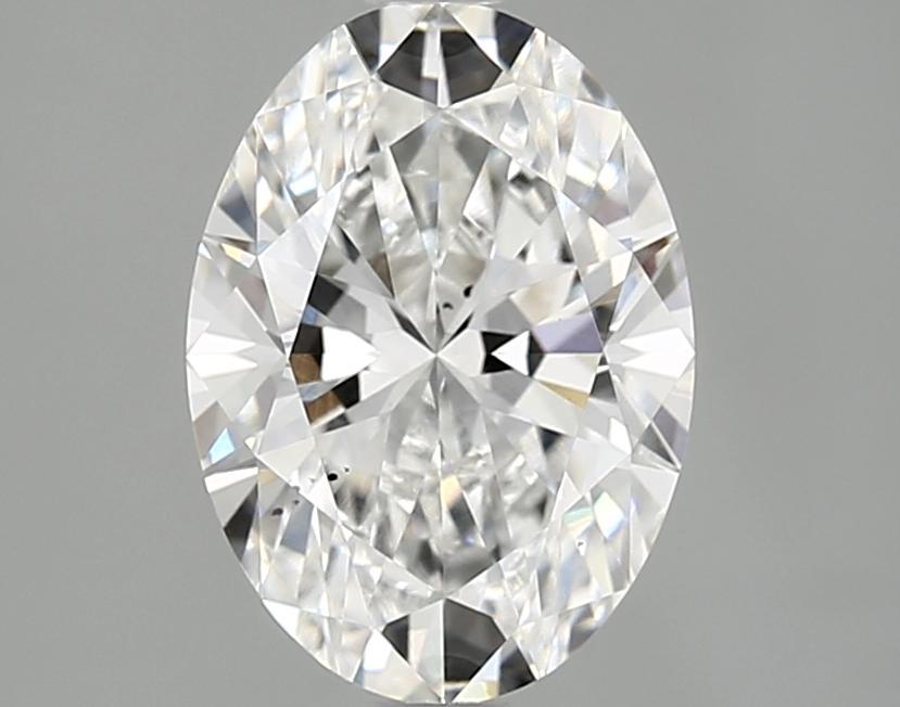 2.01 Carat Oval Shaped Ideal Cut SI1 IGI Certified Lab Grown Diamond