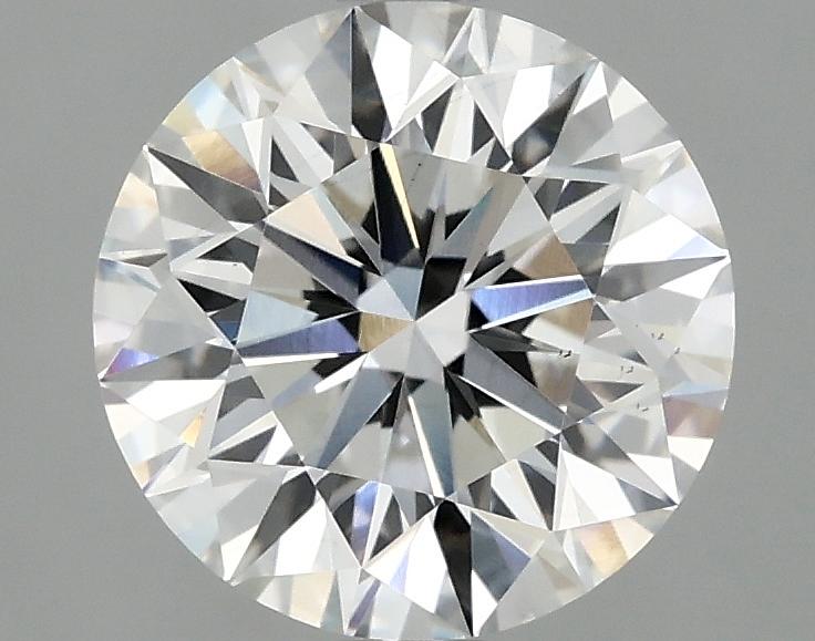 2.04 Carat Round Shaped Excellent Cut VS2 IGI Certified Lab Grown Diamond