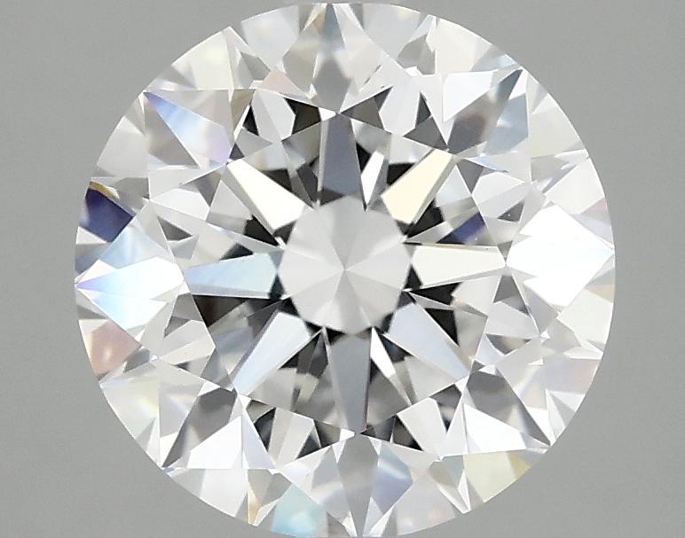 3.02 Carat Round Shaped Excellent Cut VVS2 IGI Certified Lab Grown Diamond