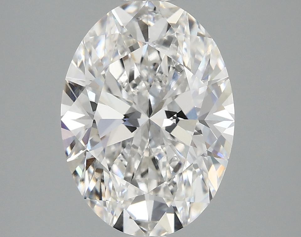 3.05 Carat Oval Shaped Excellent Cut VVS2 IGI Certified Lab Grown Diamond