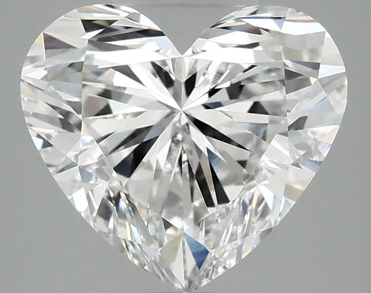 2.97 Carat Heart Shaped Ideal Cut VVS2 IGI Certified Lab Grown Diamond