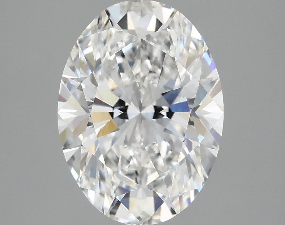 3.09 Carat Oval Shaped Excellent Cut VVS2 IGI Certified Lab Grown Diamond