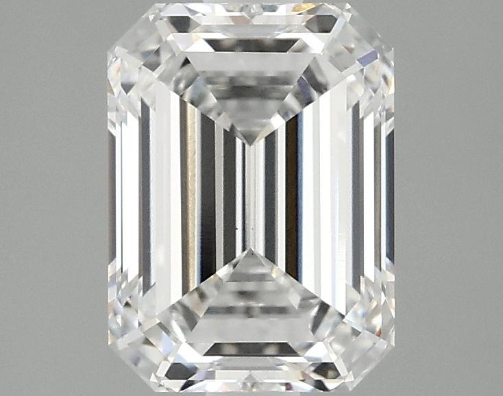 2.1 Carat Emerald Shaped Excellent Cut VS1 IGI Certified Lab Grown Diamond