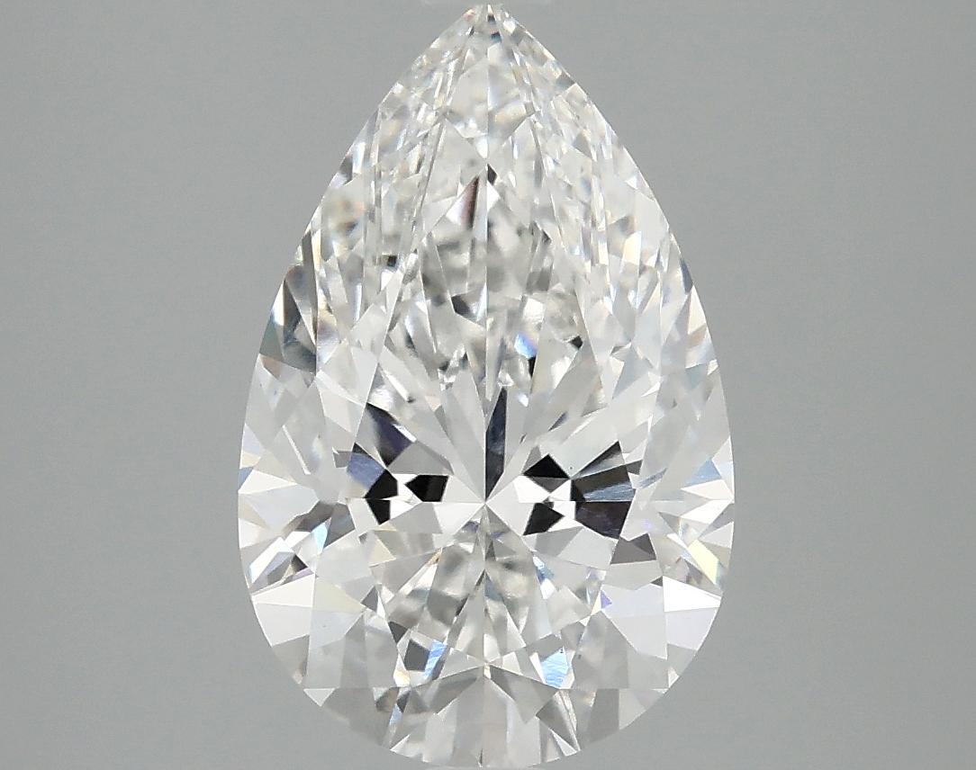 3.09 Carat Pear Shaped Ideal Cut VS1 IGI Certified Lab Grown Diamond