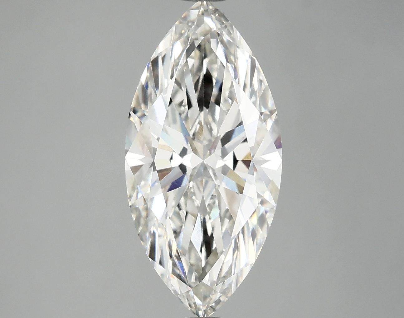 3.04 Carat Marquise Shaped Excellent Cut VS1 IGI Certified Lab Grown Diamond