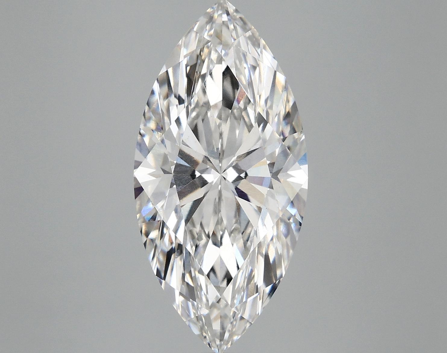 4.85 Carat Marquise Shaped Ideal Cut VS1 IGI Certified Lab Grown Diamond