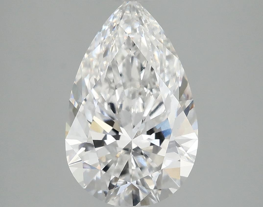 3.08 Carat Pear Shaped Ideal Cut VS1 IGI Certified Lab Grown Diamond