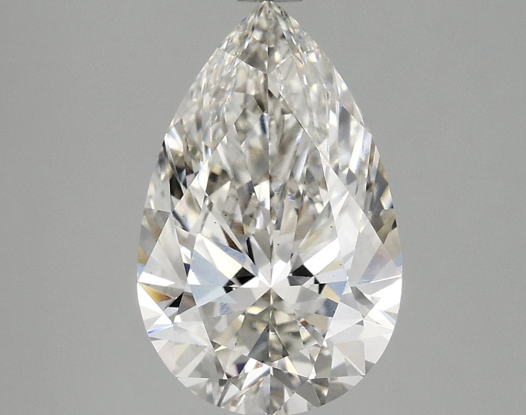 3.04 Carat Pear Shaped Ideal Cut VS2 IGI Certified Lab Grown Diamond