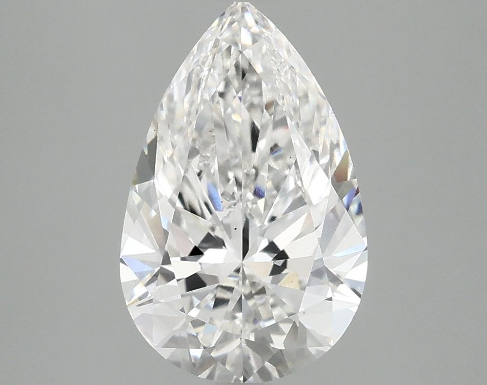 2.5 Carat Pear Shaped Ideal Cut VS1 IGI Certified Lab Grown Diamond