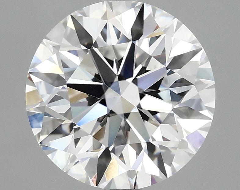 3.06 Carat Round Shaped Excellent Cut VVS2 IGI Certified Lab Grown Diamond