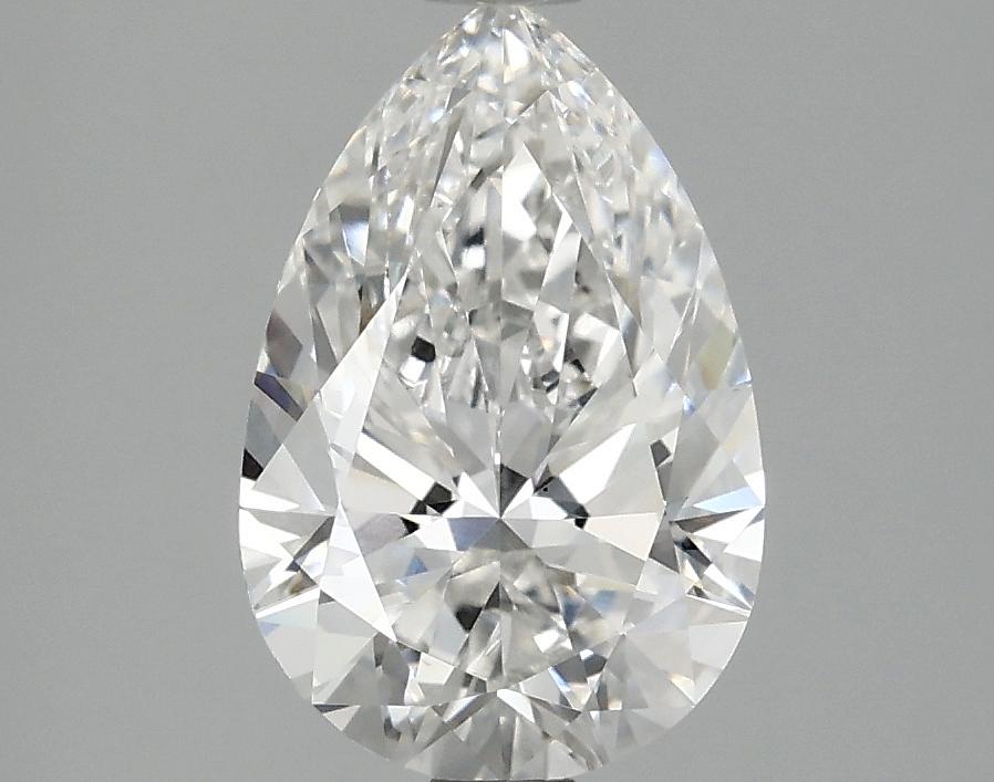 2.08 Carat Pear Shaped Excellent Cut VS1 IGI Certified Lab Grown Diamond