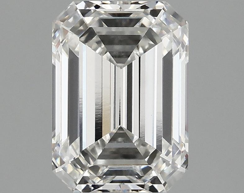 2.06 Carat Emerald Shaped Ideal Cut VVS2 IGI Certified Lab Grown Diamond