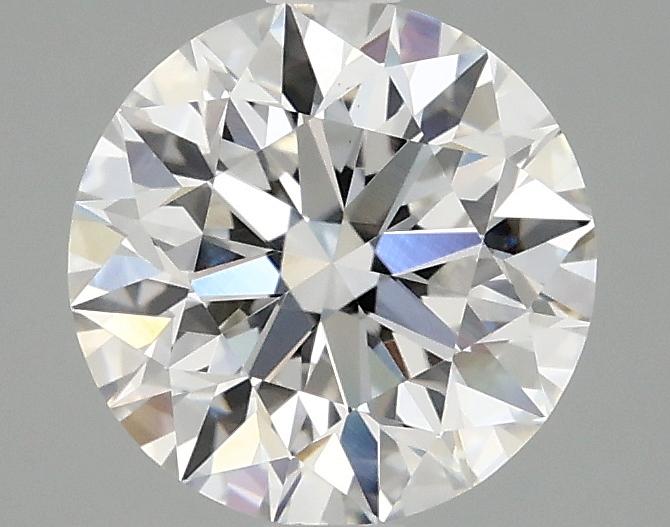 2.05 Carat Round Shaped Excellent Cut VVS2 IGI Certified Lab Grown Diamond