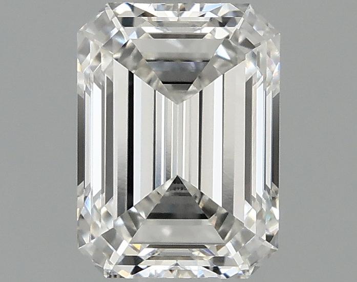 0.96 Carat Emerald Shaped Excellent Cut VVS2 IGI Certified Lab Grown Diamond