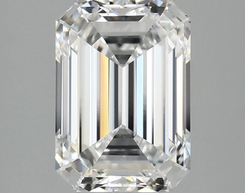2.92 Carat Emerald Shaped Ideal Cut VS1 IGI Certified Lab Grown Diamond
