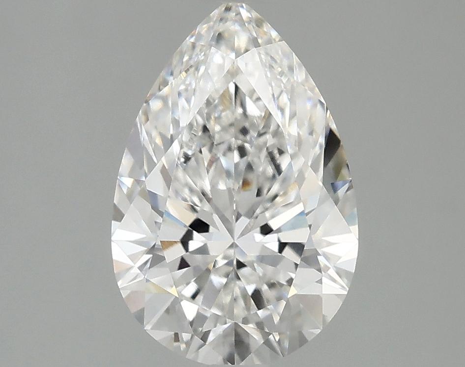 2.05 Carat Pear Shaped Excellent Cut VVS2 IGI Certified Lab Grown Diamond